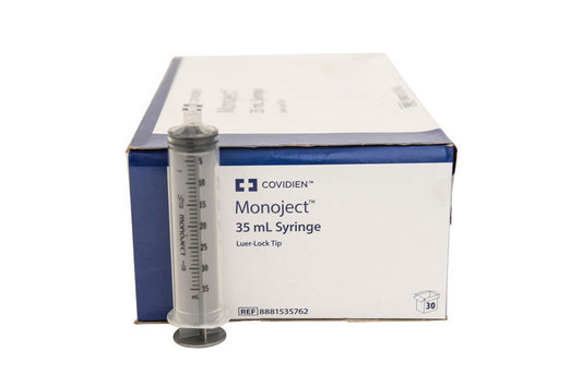 Monoject 30-35cc syringes