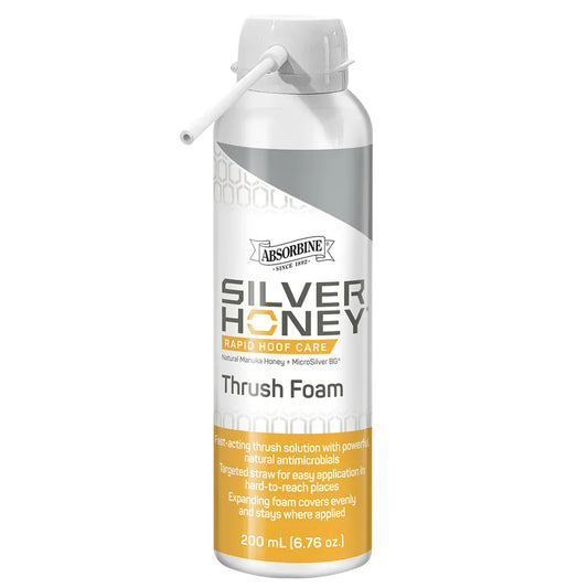Silver Honey Rapid Hoof Care Thrush Foam for Horses