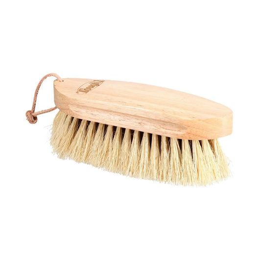 Tough1 Wood Block Medium/Stiff Bristle Brush - Natural
