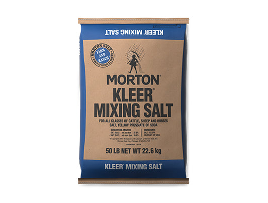 Morton Kleer Mixing Salt - 50lb