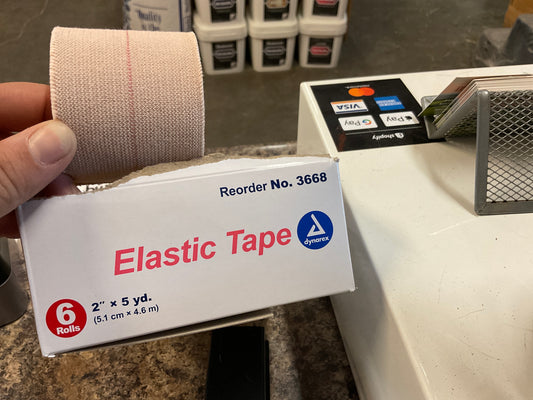 Elastic Tape 2"x 5 Yard Tape 6020