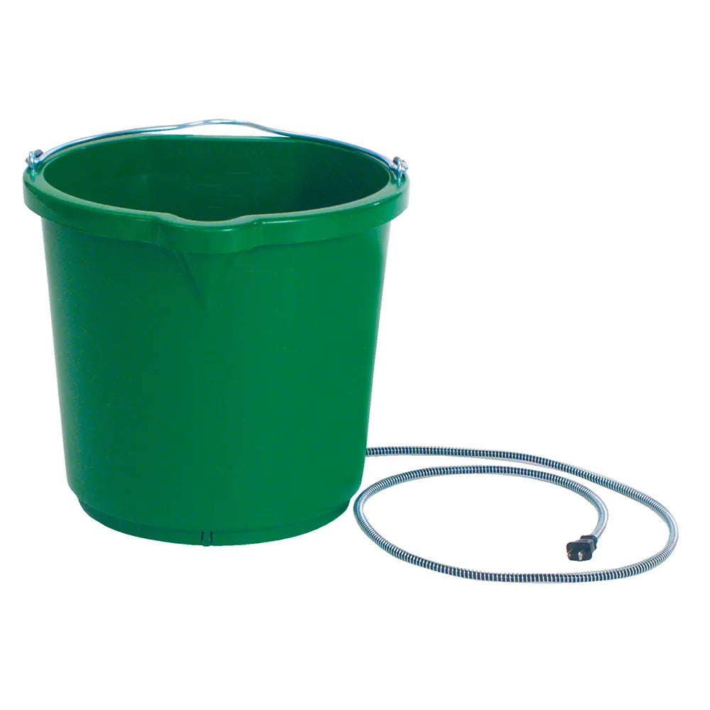 5 Gallon Heated Flatback Bucket