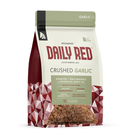 Daily Red® Crushed™ Garlic - Mineral Supplement For Horses 5lbs