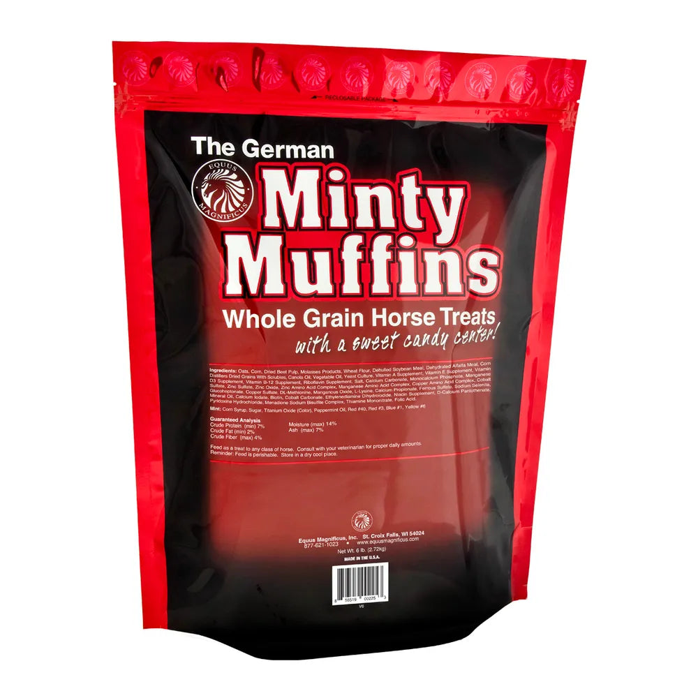 The German Minty Muffin Horse Treats 6lbs