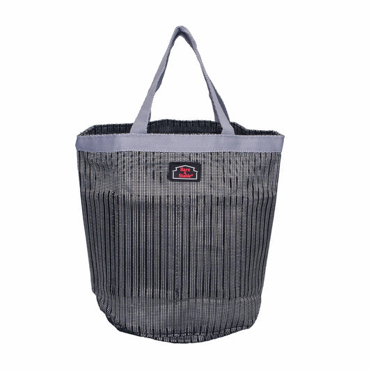 Barn & Stable Mesh Grooming Tote - Silver