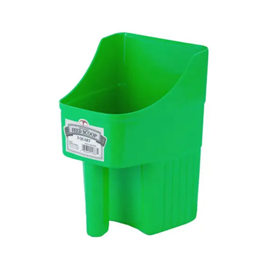 Little giant feed scoop 3 qt GREEN