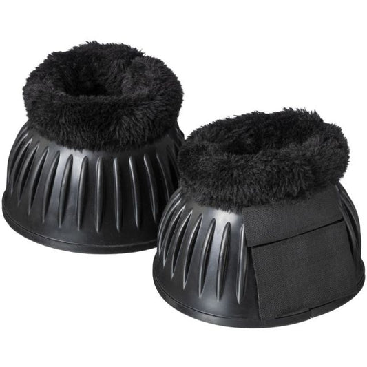 Tough1 Black Fleece Top Bell Boots