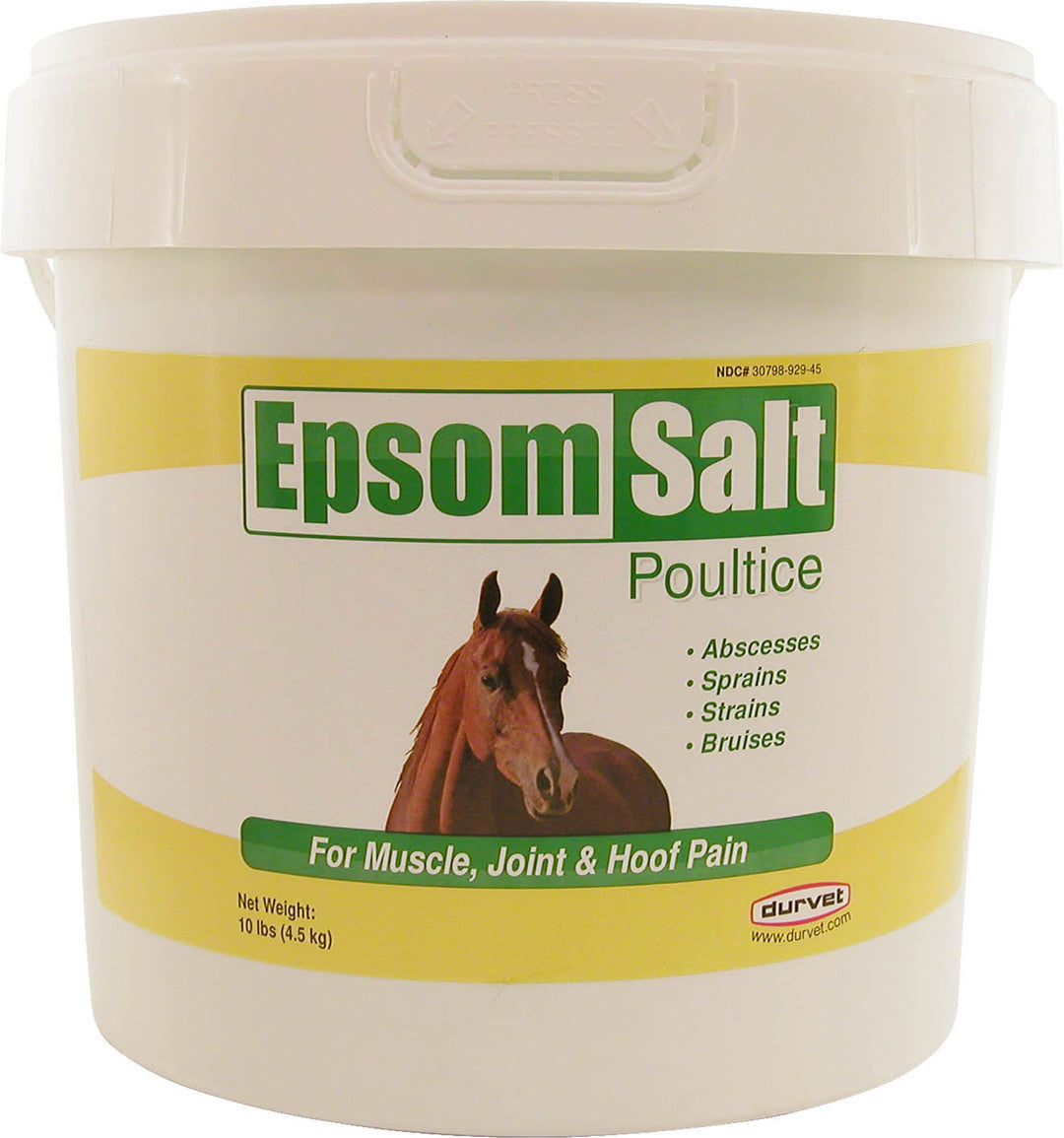 DURVET EPSOM SALT POULTICE PAIL