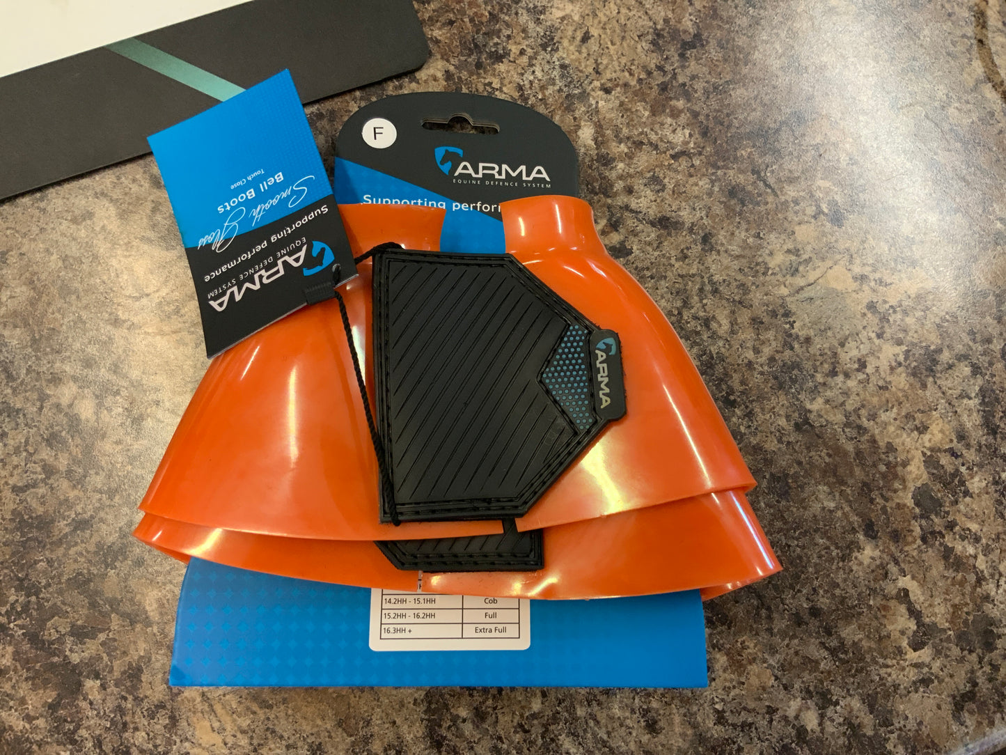 ARMA Gloss Over Reach Boots- Orange