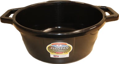 LITTLE GIANT FEED PAN WITH HANDLES
