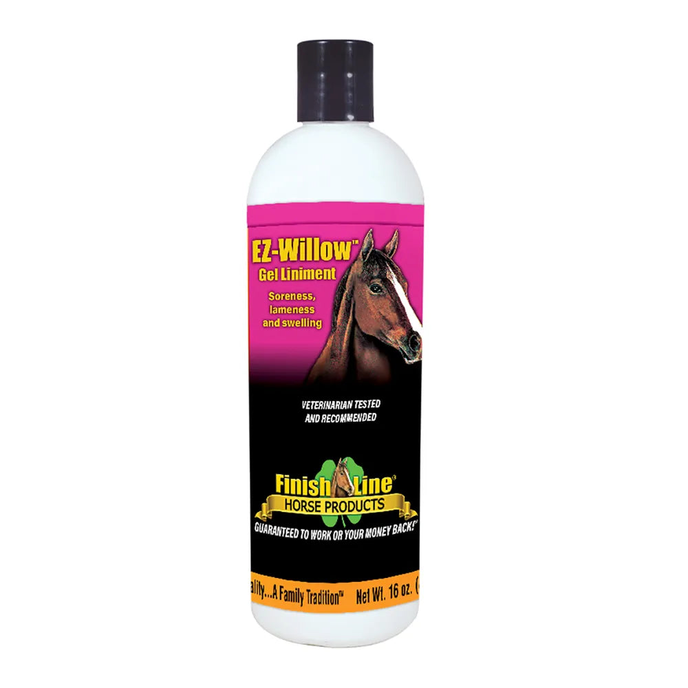 Finish Line Ez-Willow Gel Liniment 16oz