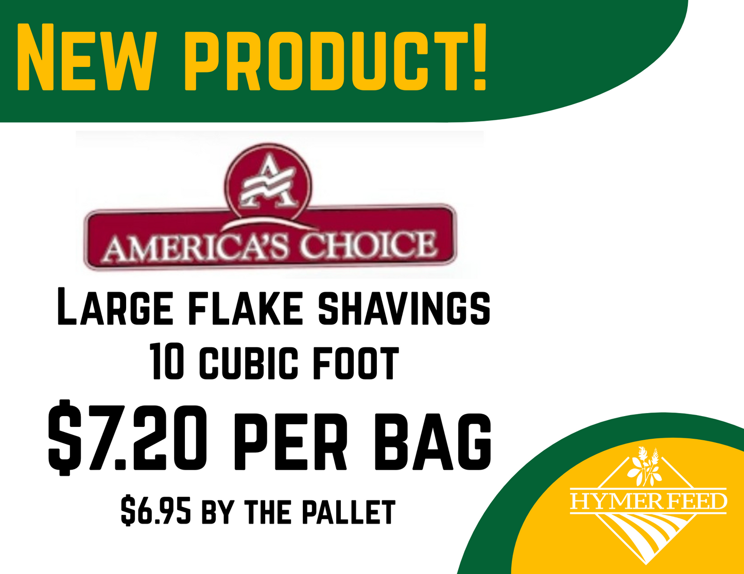 Americans choice large flake