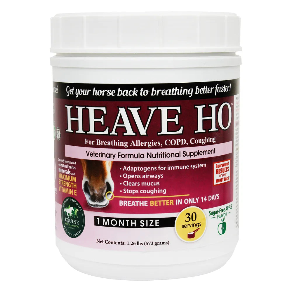 HEAVE HO Horse Supplement for Allergies, COPD, Coughing 1.26lbs