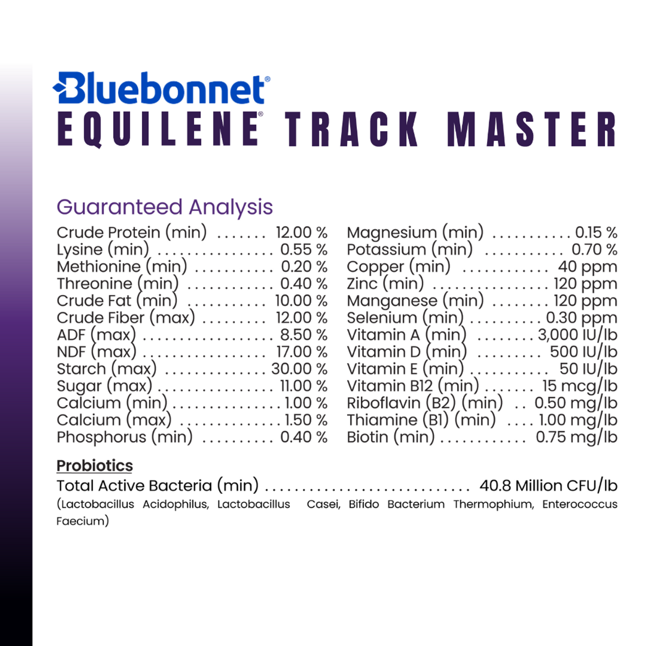 Equilene® Track Master® Ultra Fat