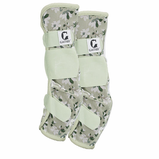 Gatsby Signature Series Comfort-Mesh Fly Boots - Mint Flower