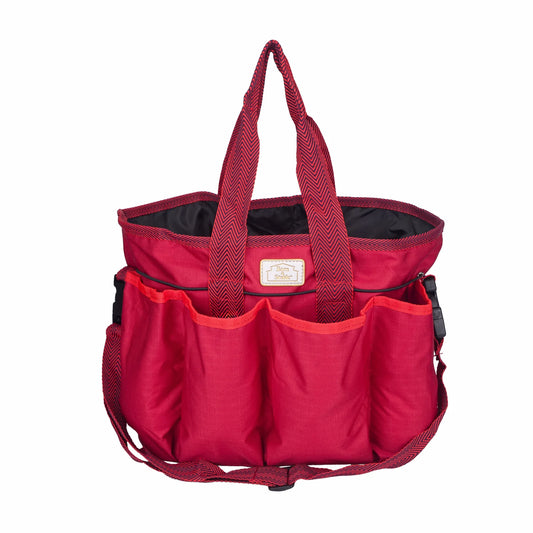 Barn & Stable Deluxe Grooming Tote - Red