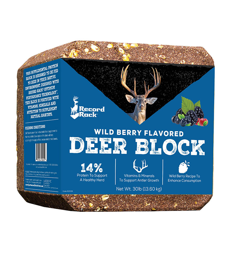 Deer Block Wild Berry Flavored