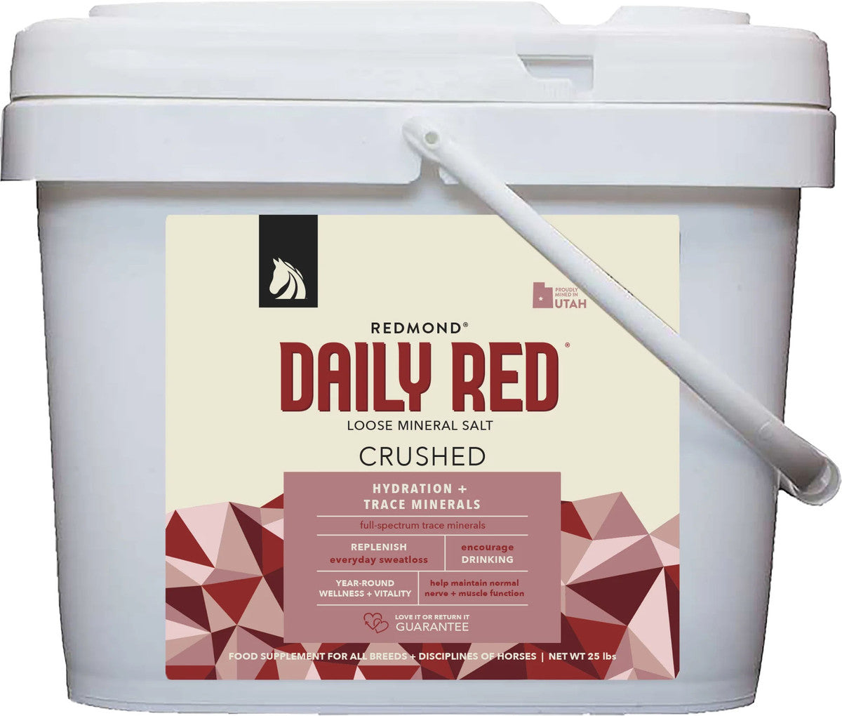 Redmond Daily Red Crushed Loose Mineral 25lb