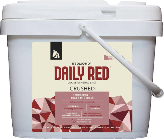 Redmond Daily Red Crushed Loose Mineral 25lb