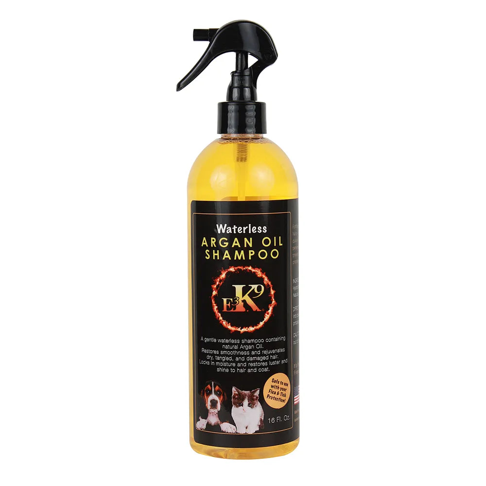 E3 K9 Waterless Argan Oil Shampoo
E3K9 Elite Equine Evolution