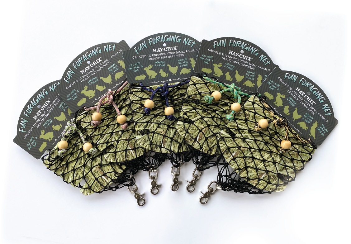 Hay Chix Fun Foraging Net – Hymer Feed Company