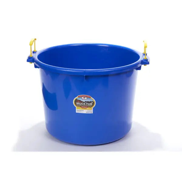 Muck Tub with Plastic Handles - 70qt