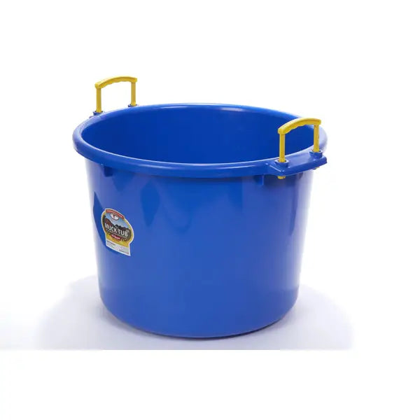Muck Tub 70qt - Blue w/ Plastic Handles