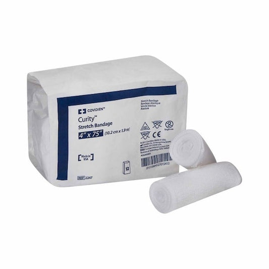 Curity stretch Gauze 4”x75” 12ct