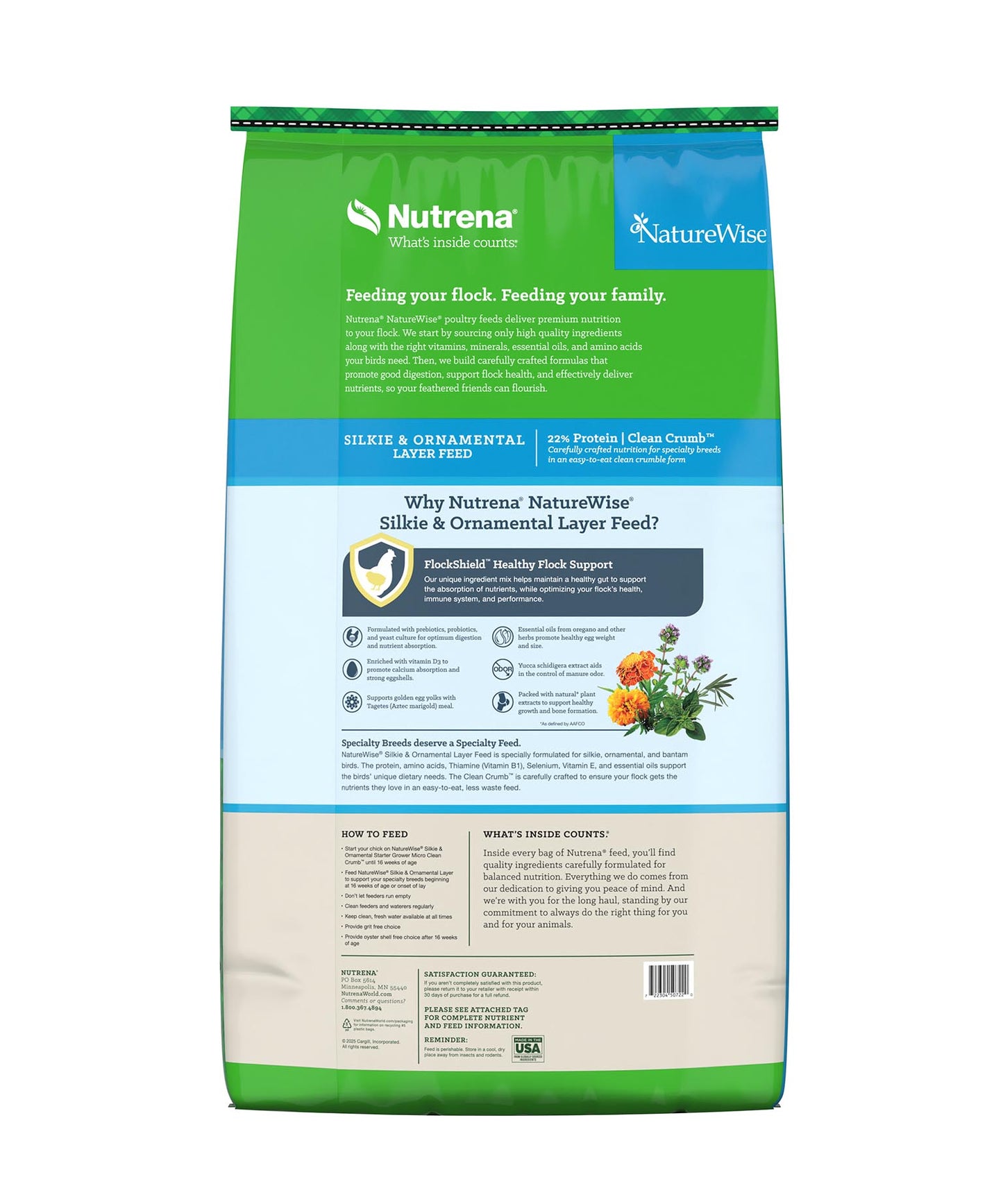 Silkie and Ornamental Layer Feed