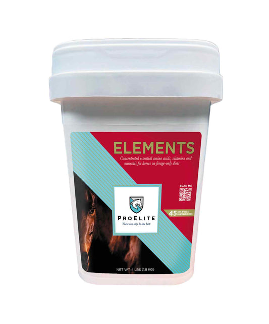 ProElite Elements Powder Horse Vitamin, 4-lb pail