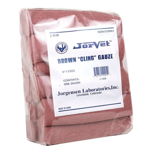 Brown cling gauze 6x5