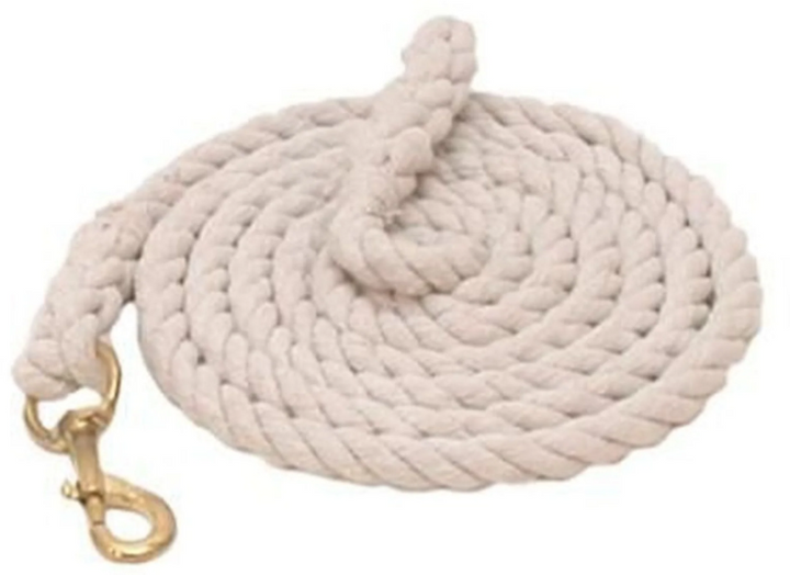 1/2in 10ft Cotton Lead with Snap