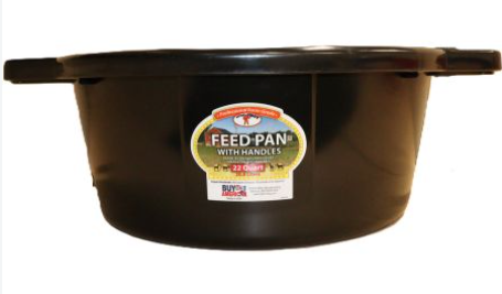 Little Giant Feed Pan with Handles