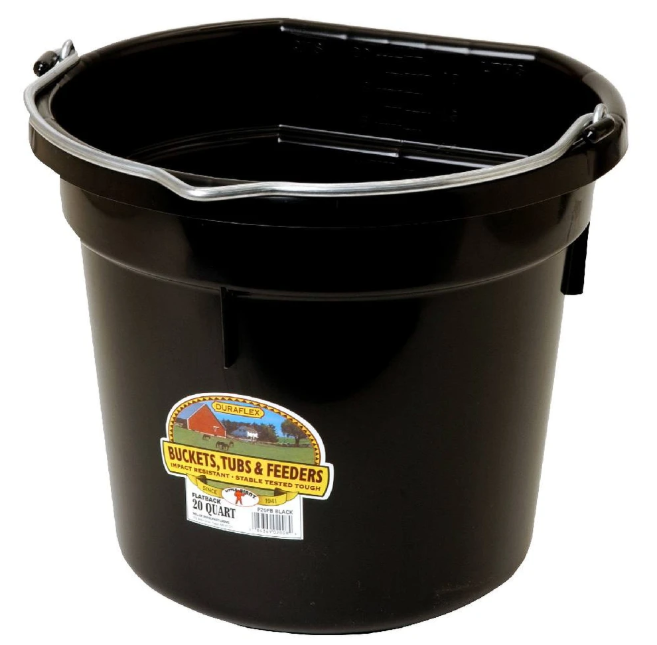 Little Giant 20 quart Flat Back Bucket