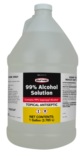 Durvet 99% Alcohol Solution 1 gal