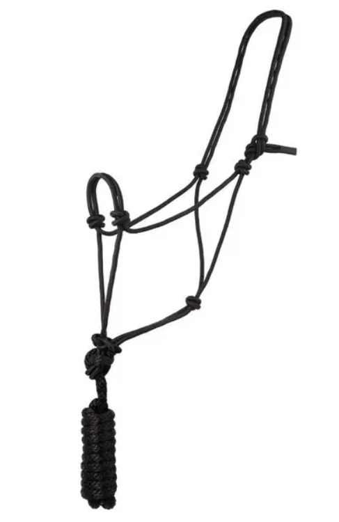 Formay Knotted Rope Halter with Lead