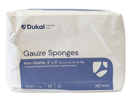 Mvet 4x4 Gauze 8ply