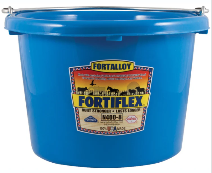 Fortiflex Flat back bucket 8 quart