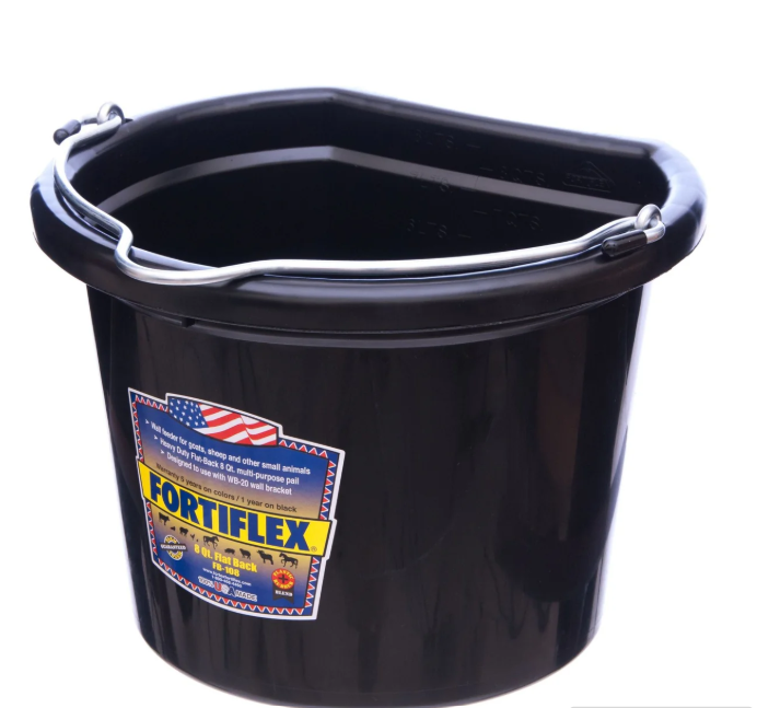 Fortiflex Flat back bucket 20qt