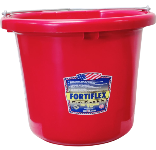 Fortiflex Flat back bucket 20qt