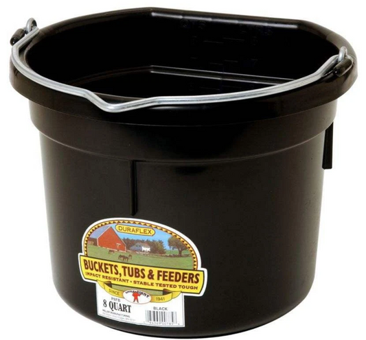Little Giant Flat Back 8qt Bucket