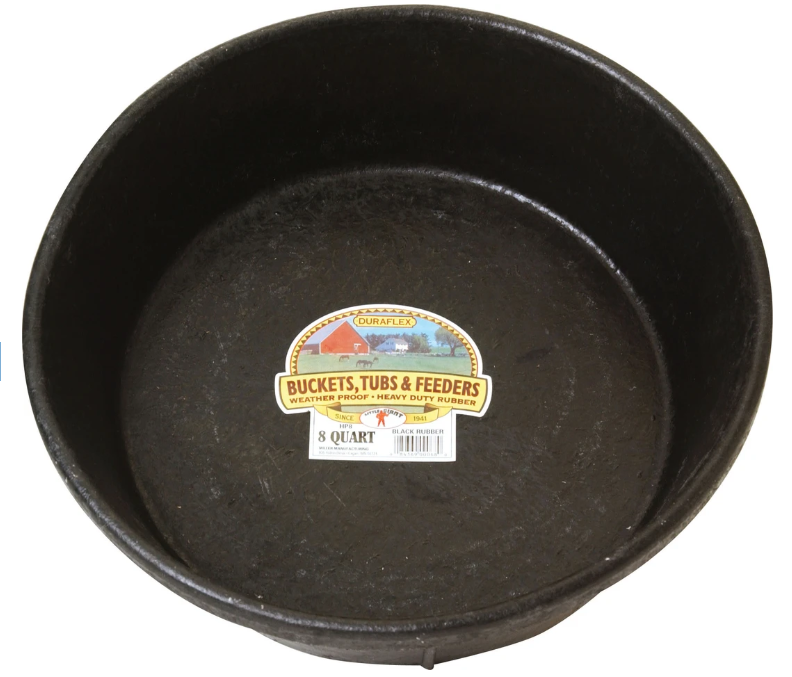 Little Giant Rubber Feed Pans