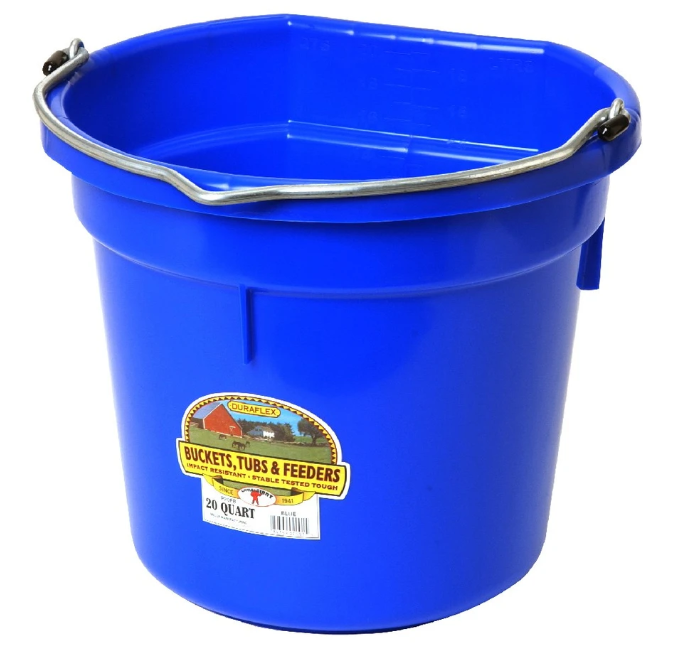 Little Giant 20 quart Flat Back Bucket