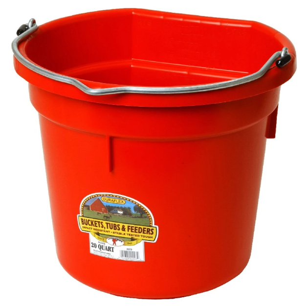 Little Giant 20 quart Flat Back Bucket