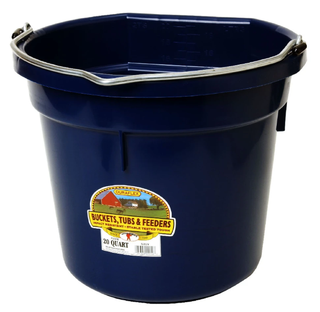 Little Giant 20 quart Flat Back Bucket