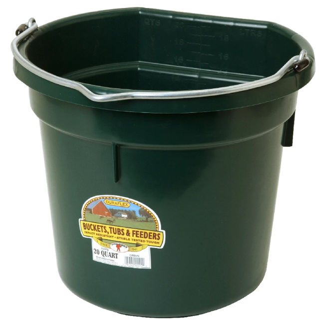 Little Giant 20 quart Flat Back Bucket