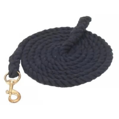 Gatsby Cotton 8ft Lead with Bolt Snap - Navy