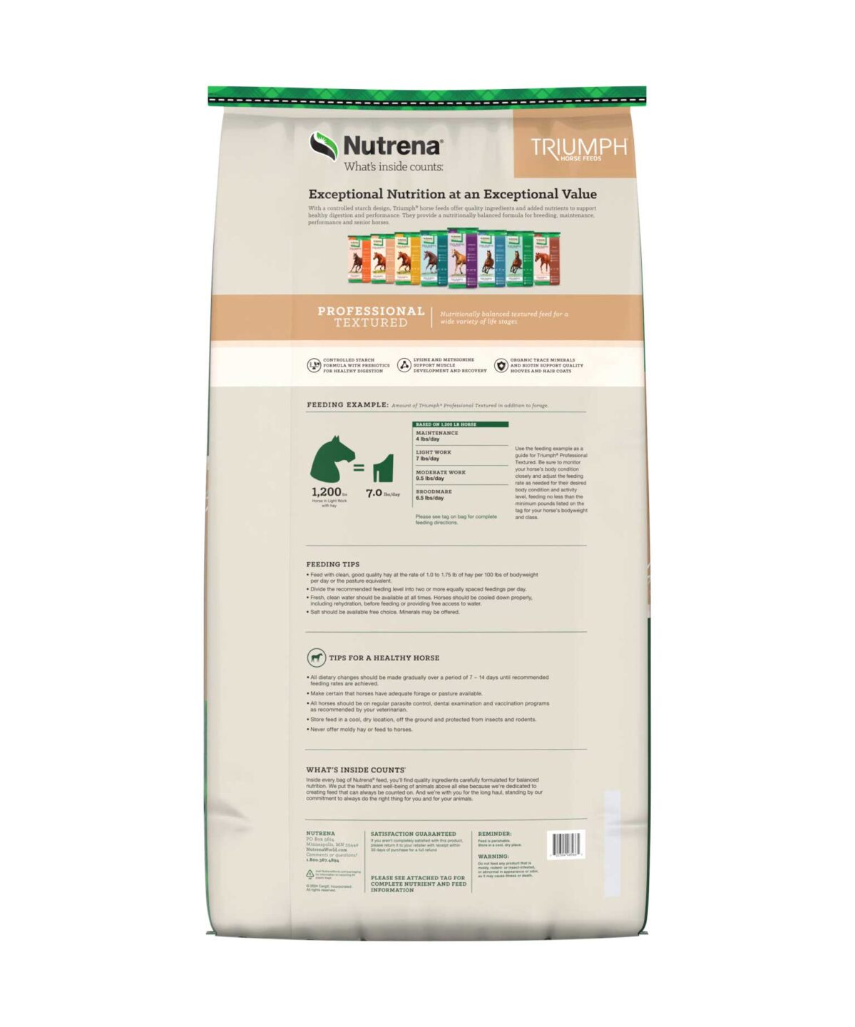 Nutrena Triumph Professional Pellet