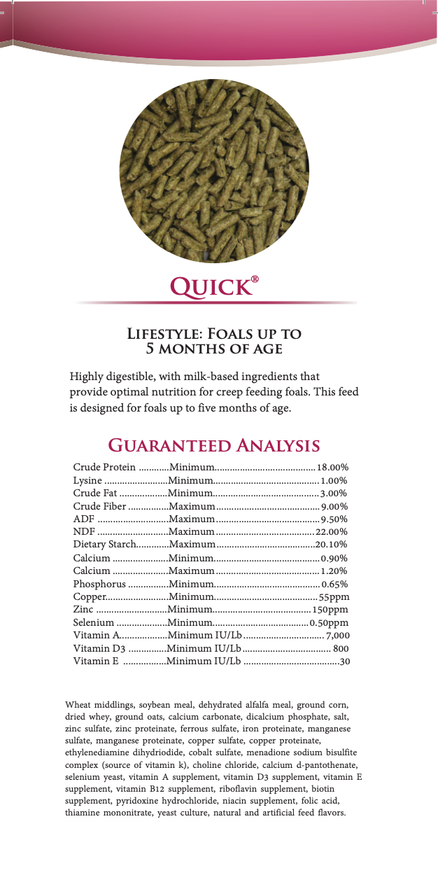 Excel Equine Quick