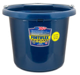 Fortiflex Flat back bucket 20 quart Navy Blue